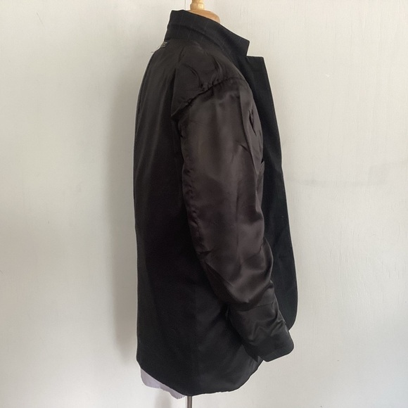 Vintage Brooks Brothers charcoal grey pinstripe 3 button wool suitcoat 44Reg EUC - Picture 7 of 13